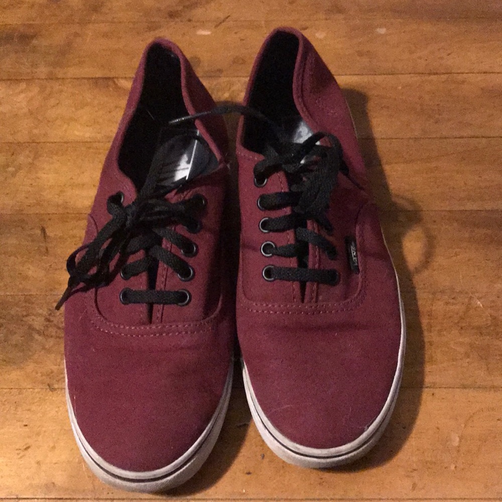 Maroon Vans - image 1